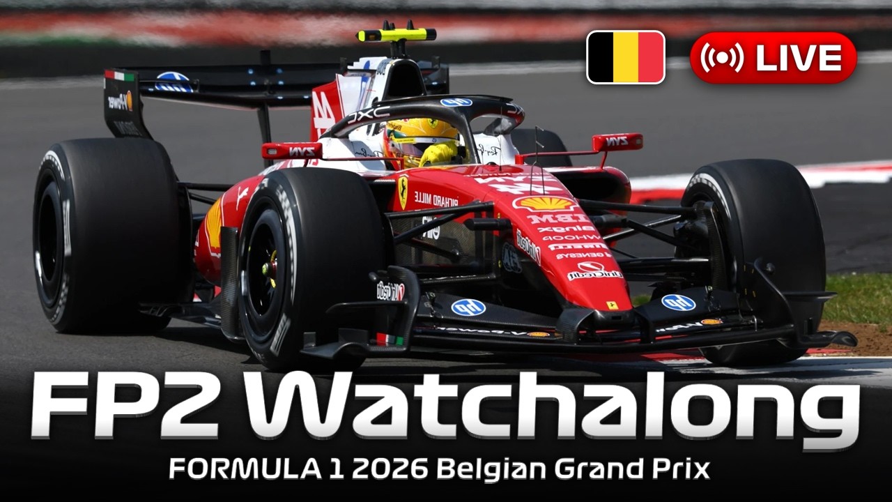 [LIVE] FORMULA 1 Belgian Grand Prix 2026 &ndash; FP2 Watchalong | Live Timing