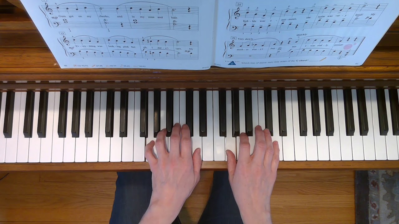 The Bubble - Piano Adventures Level 1 Lesson Book