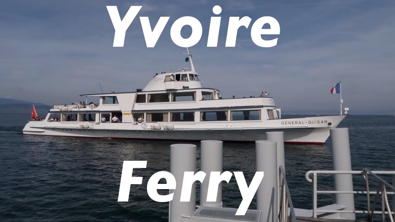 Day Trip ferry ride from Lausanne to Yvoire on ferry MS Henry-Guisan