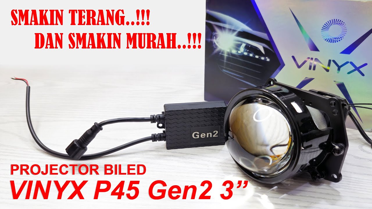 Makin Terang & Makin Murah - Review Biled Vinyx P45 Gen2