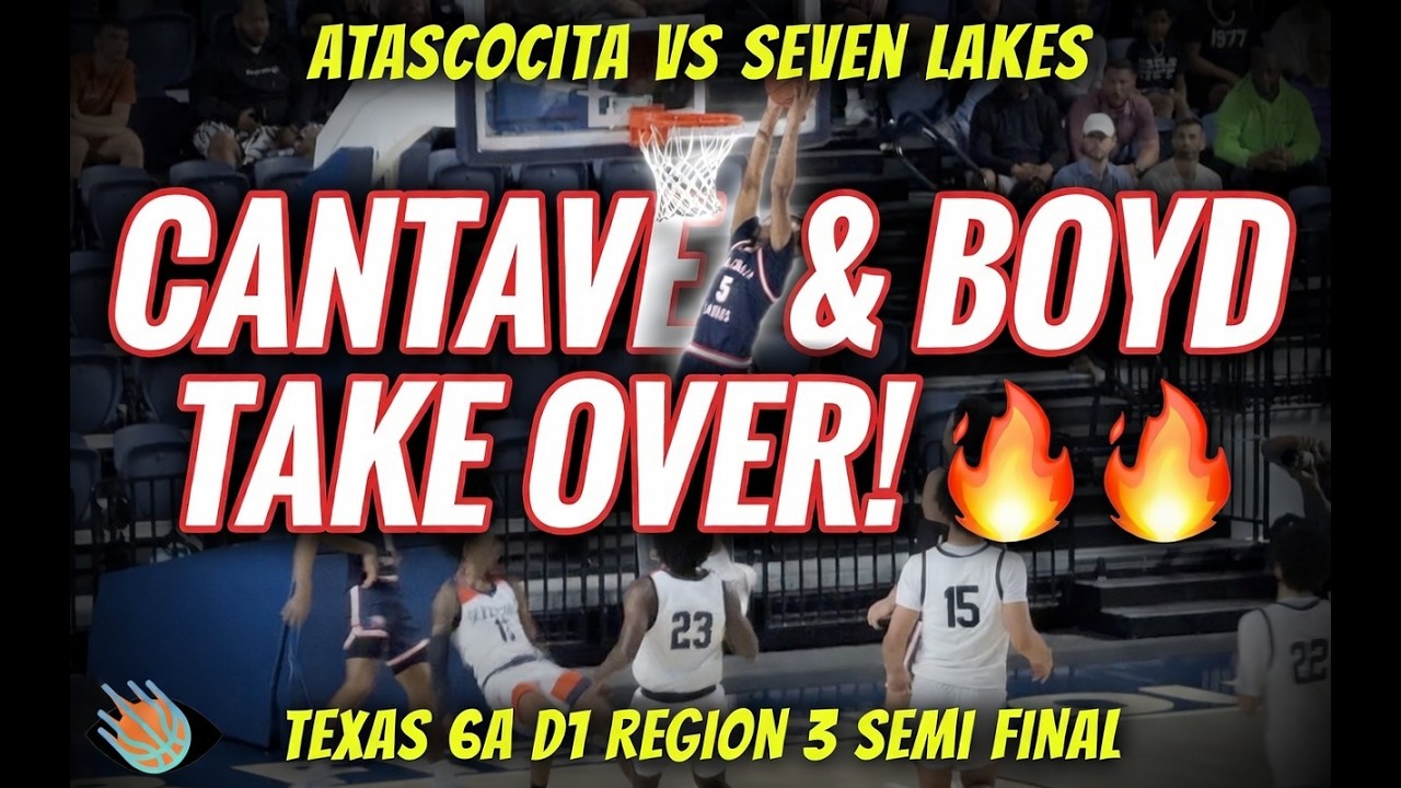 😱78-66 SHOCKER! Atascocita Hands Undefeated Seven Lakes FIRST LOSS | Texas 6A D1 Regional Semi Final