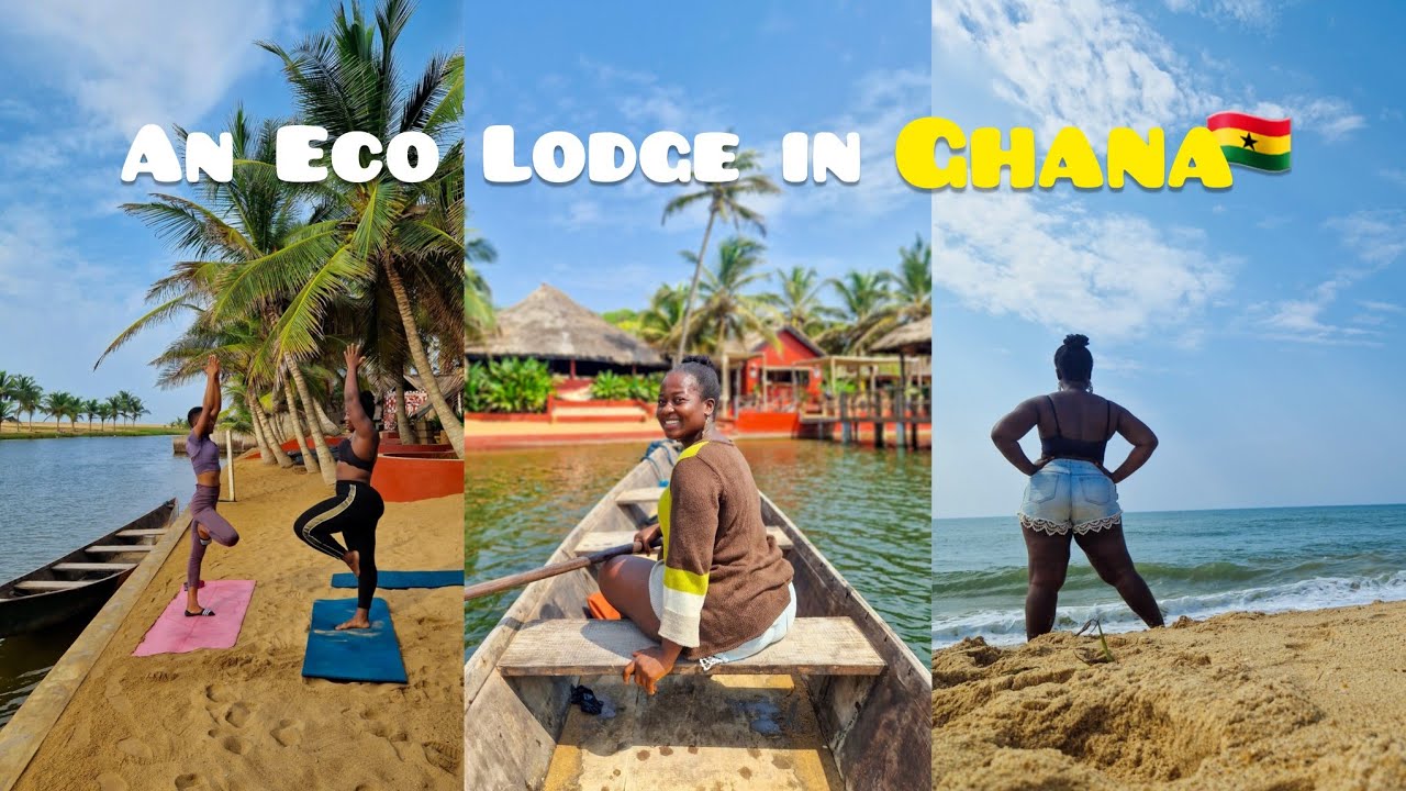 GHANA VLOG - A WEEKEND AT MEET ME THERE AFRICAN HOME LODGE