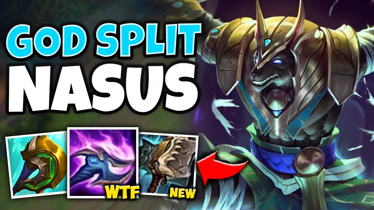WTF?! NEW SPLIT PUSH ITEM MAKES NASUS DESTROY TOWERS IN SECONDS - League of Legends