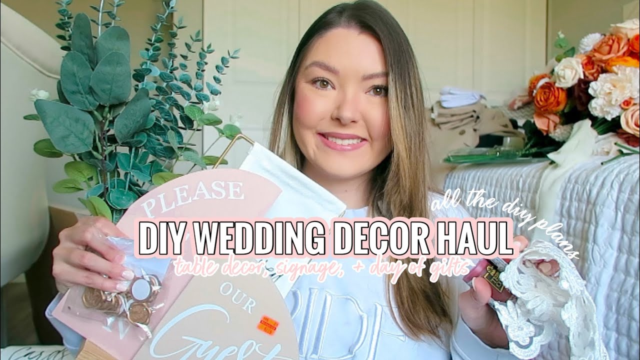 WEDDING HAUL + DIY Projects | 2025 Bride