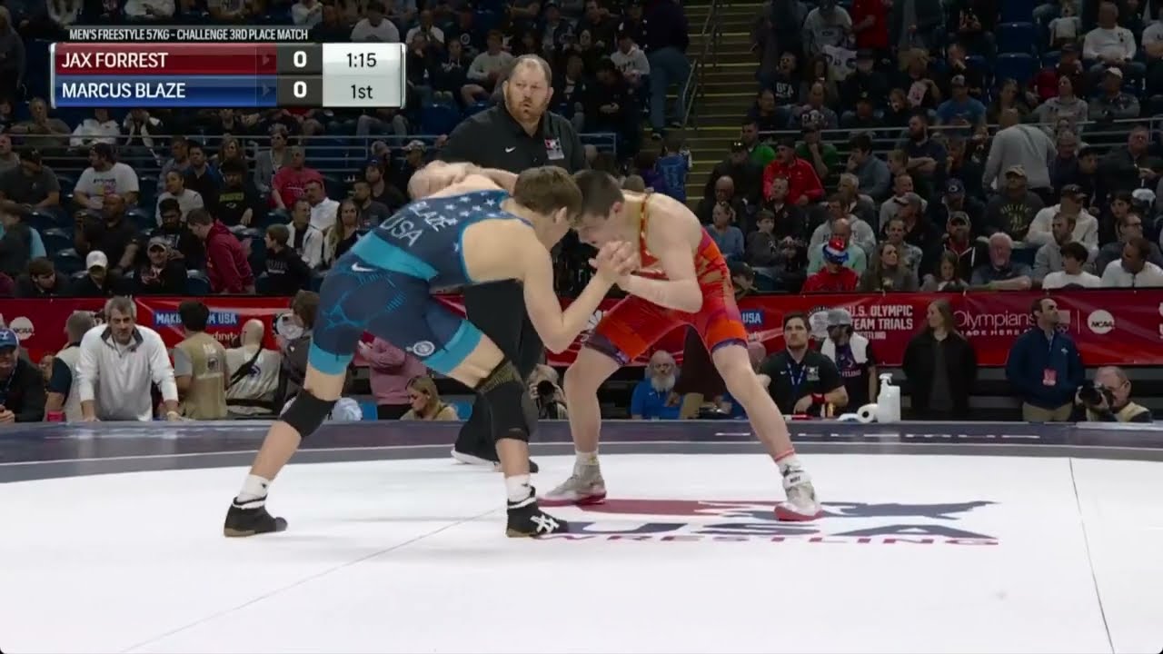 Blaze, Marcus vs Forrest, Jax | 57 kg Third Place | 2024 US Olympic Team Trials