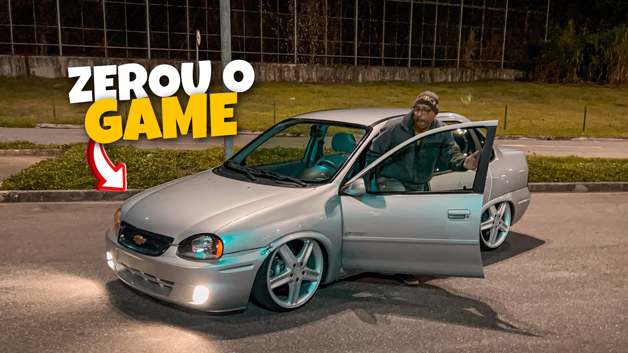MANDOU CORTAR SEM DÓ , OLHA A ALTURA DO CORSA CLASSIC 😮