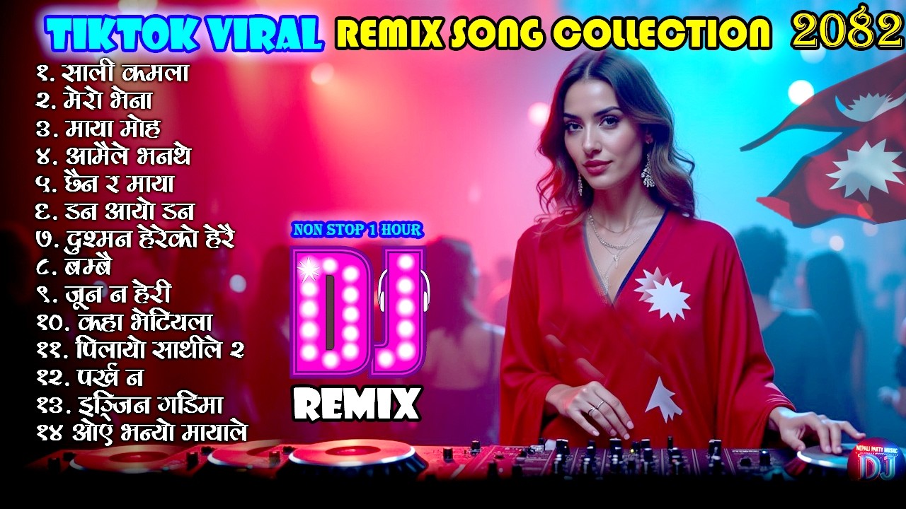 1 Hour Non-Stop Nepali DJ Remix 2025 | Superhit Party Music Collection 🔥