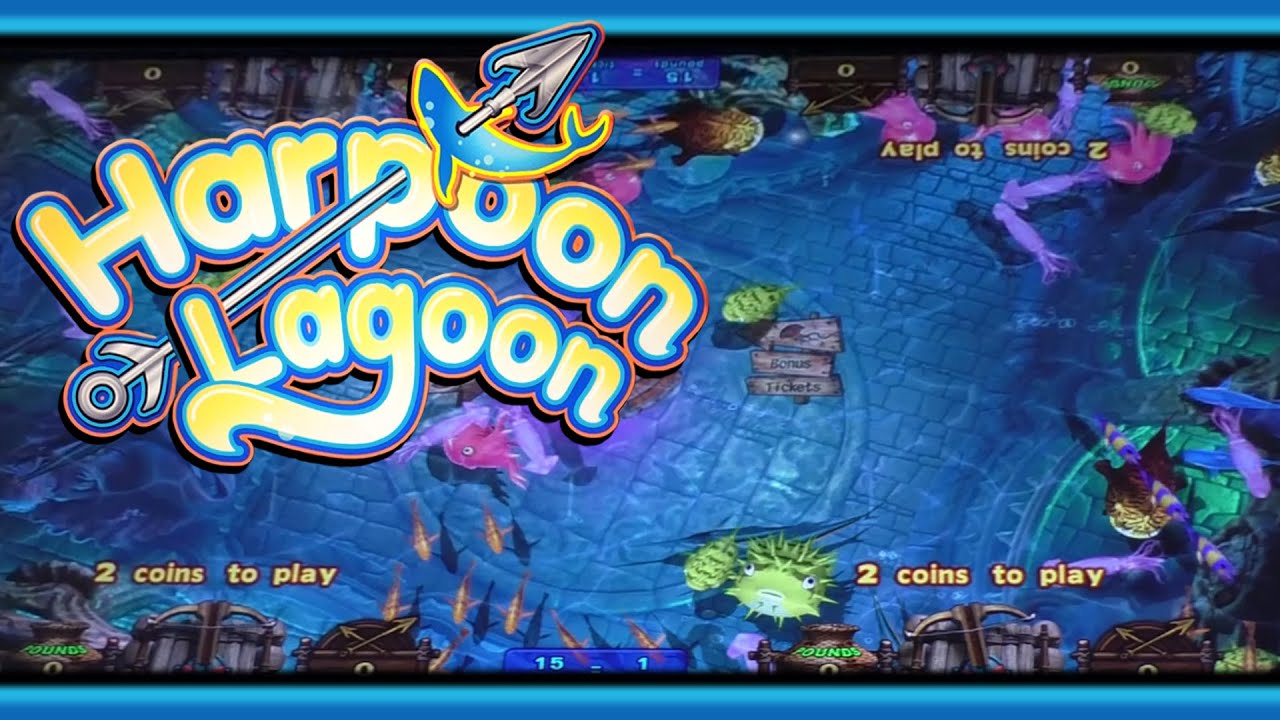 Harpoon Lagoon Jackpot - Arcade Ticket Game