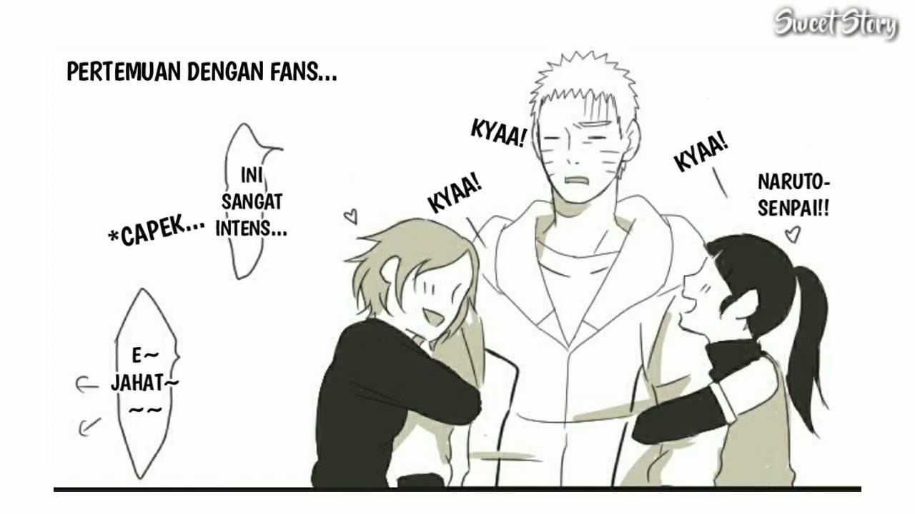 DOUJINSHI - Anak Laki-Laki Tidak Bisa Menyembunyikan Sesuatu || NaruHina & SasuSaku - Sub Indo