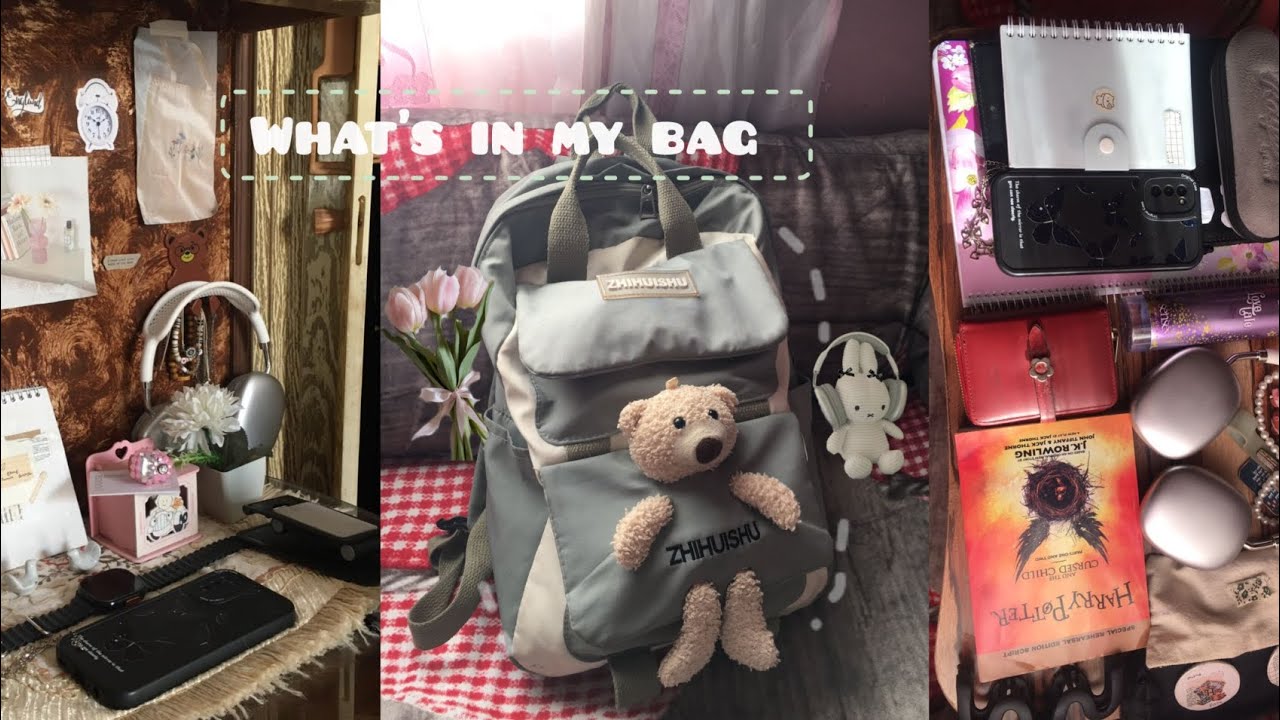 What's in my backpack? 📓🧁| ماذا يوجد في حقيبتي؟