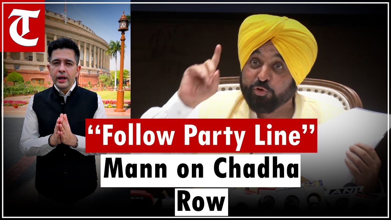 Bhagwant Mann on Raghav Chadha Removal: &ldquo;Party Discipline Must Be Followed&rdquo;