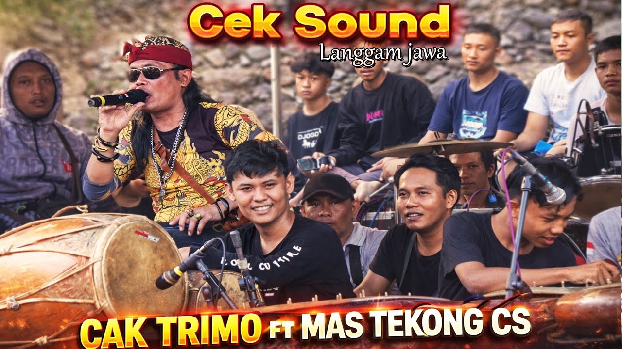 cek sound langgam jawa bersama cak trimo dan mas tekong manunggal rekso budoyo