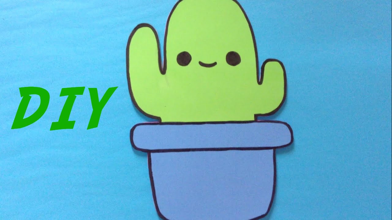 DIY Cactus Mouse Pad SUPER EASY!