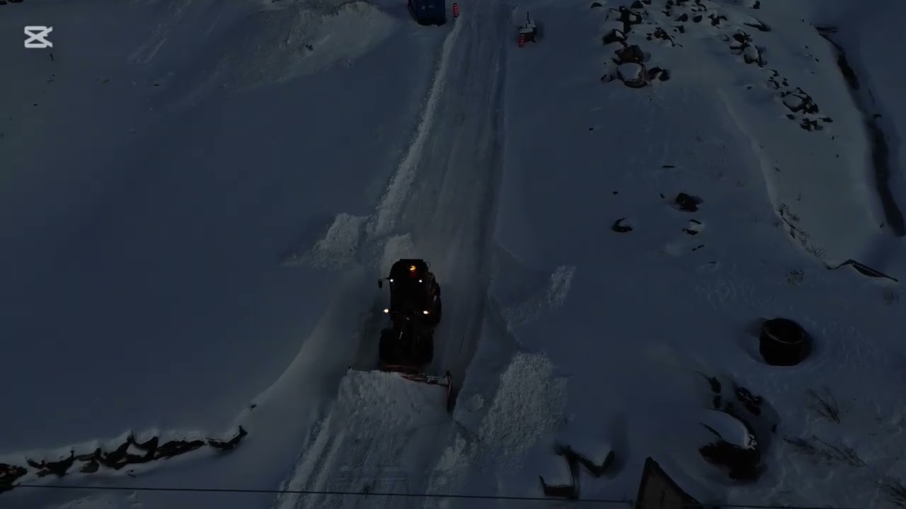 Relaxing snow removal 
