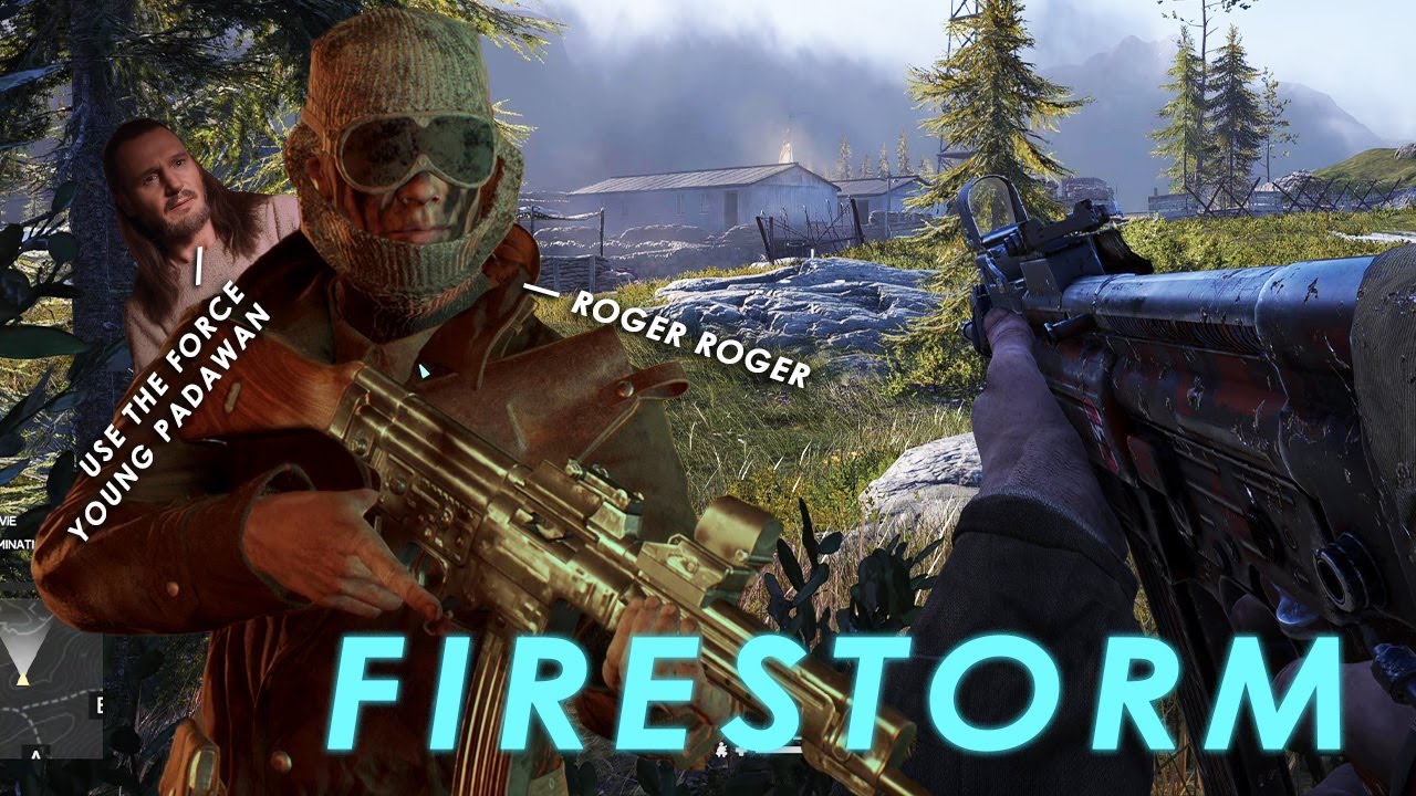 Nothing is more stressful than battle royale, maybe... | BF5 Firestorm #BATTLEFIELD