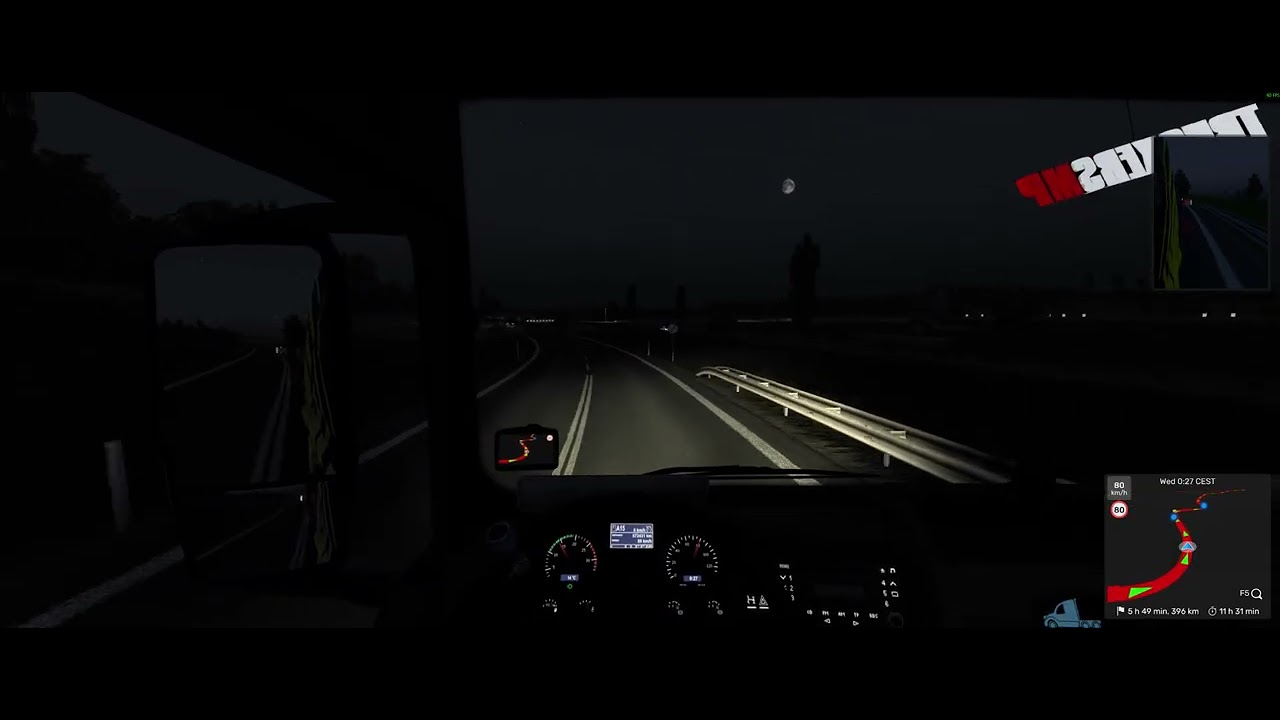 Euro Truck Simulator 2 TMP CD Road With Heavy Haul !