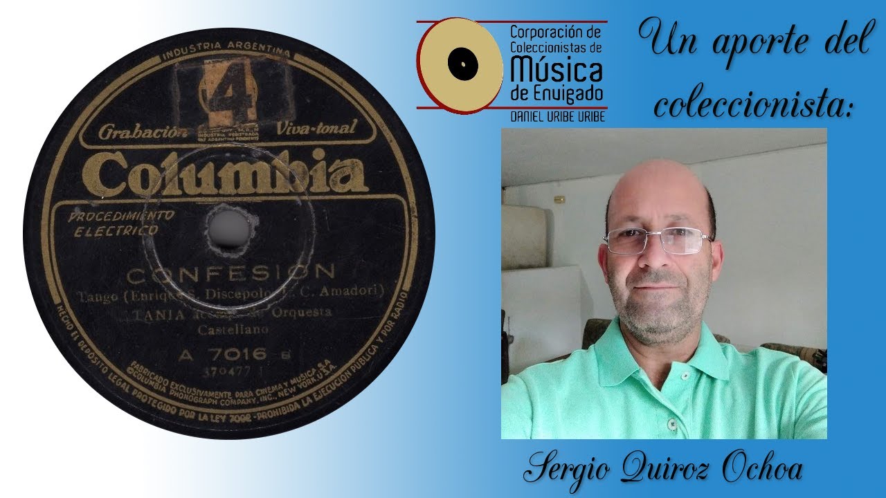 CONFESION - TANIA Y ORQUESTA CASTELLANO - Tango (Enrique Santos Discépolo - Luis César Amadori)