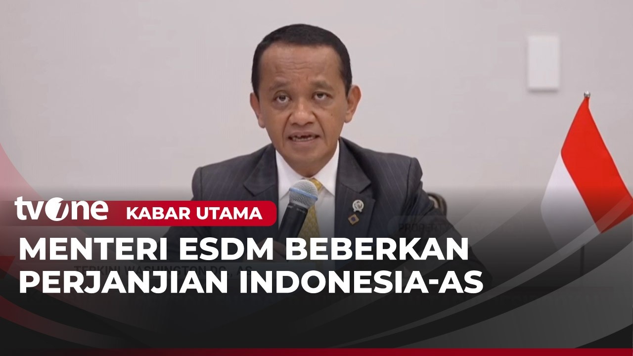 Penjelasan Menteri ESDM Bahlil Lahadalia Terkait Perjanjian Perdagangan Indonesia dan AS | tvOne