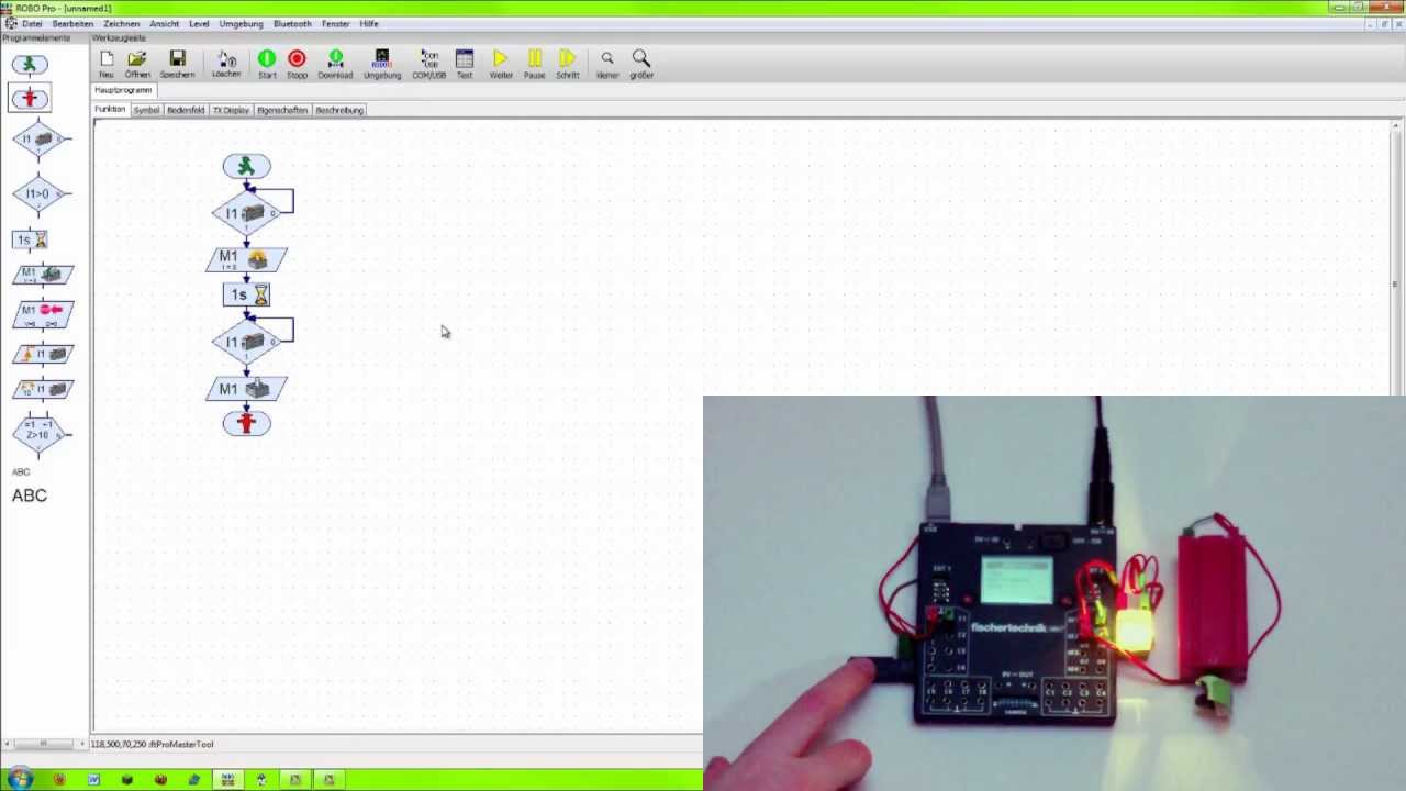 RoboPro #1 Aller Anfang ist nicht immer schwer