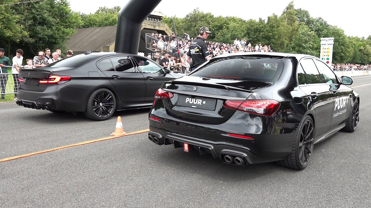 Sportcars Drag Racing! BRABUS 800 E63S, 800HP M5 F90, RS7 Sportback, GT3 RS iPE, 750HP M3 G80
