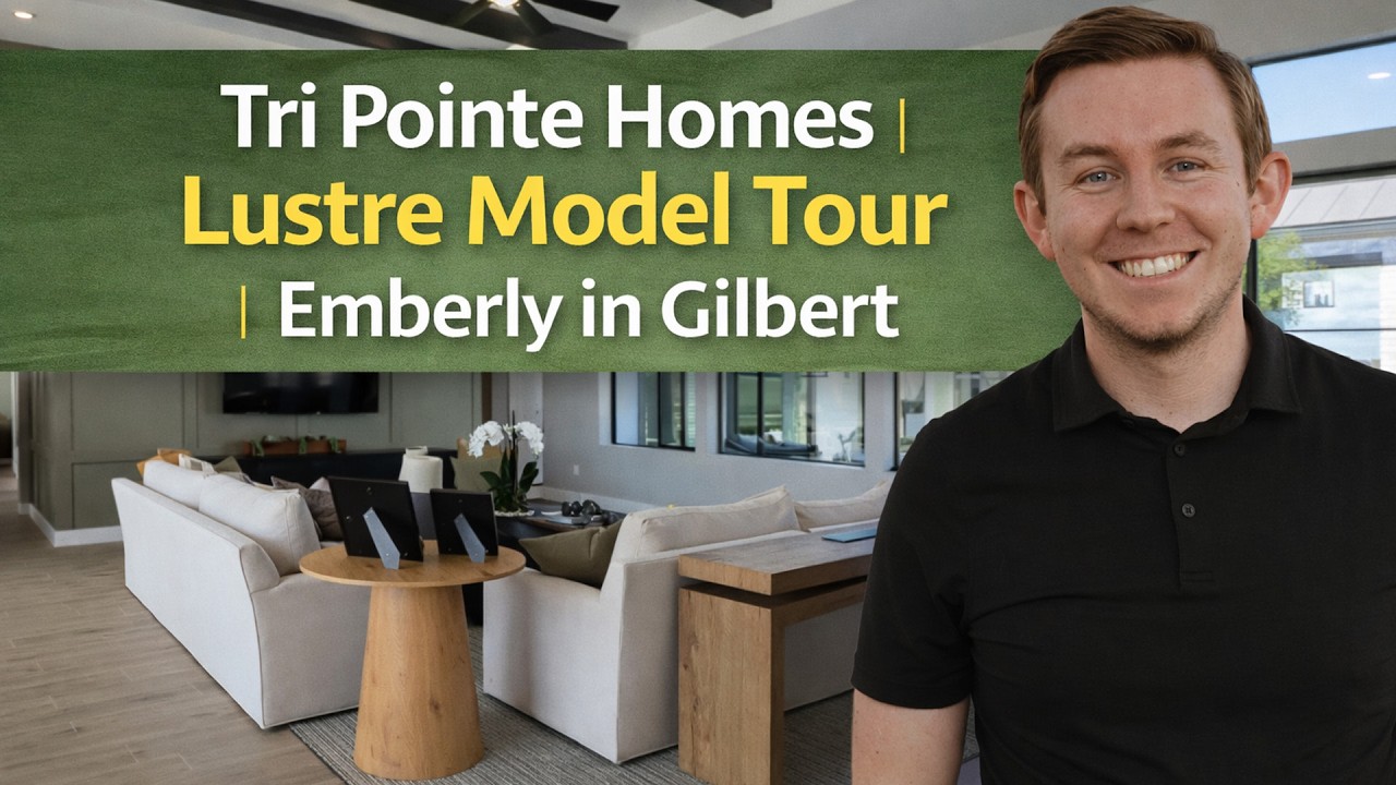 Over 5,100 Sq Ft Single Story in Gilbert | Lustre at Emberly