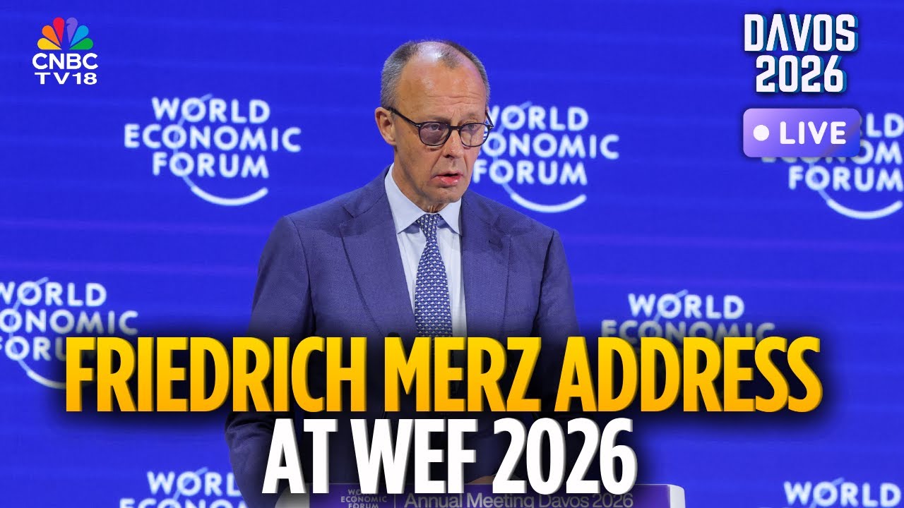 DAVOS 2026 LIVE: Germany Chancellor Friedrich Merz Addresses World Economic Forum | N18G