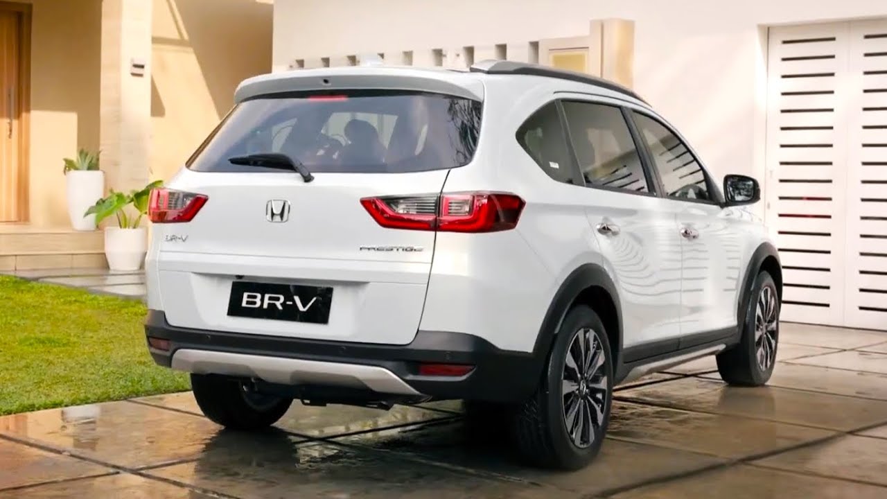 Новый доступный семейный внедорожник Honda BR-V 2022 года с 3 рядами сидений