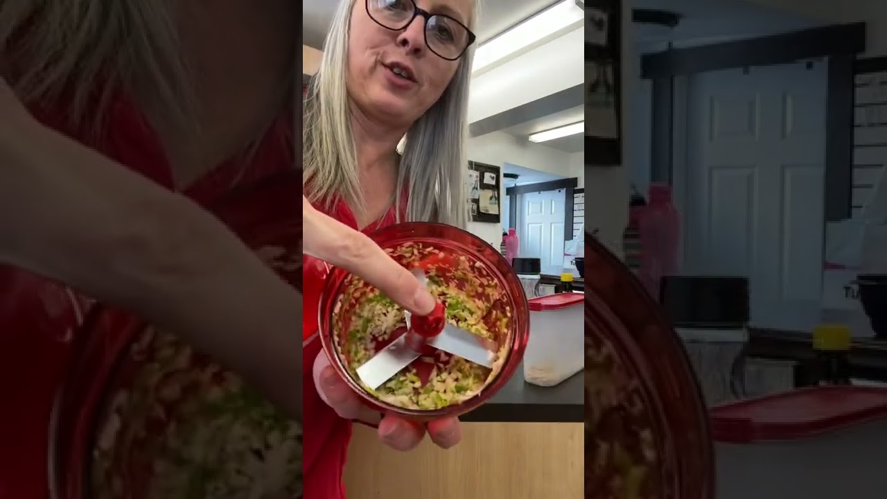 Pâtes au poulet sauce rosée à l’intelli multi cuiseur de Tupperware. Cuisson micro-ondes