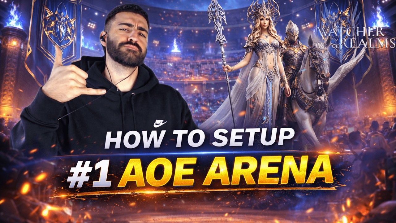 DOMINATE AoE Arena with #1 Meta ft. Eirlys | Apex Arena Reset Guide | Watcher of Realms