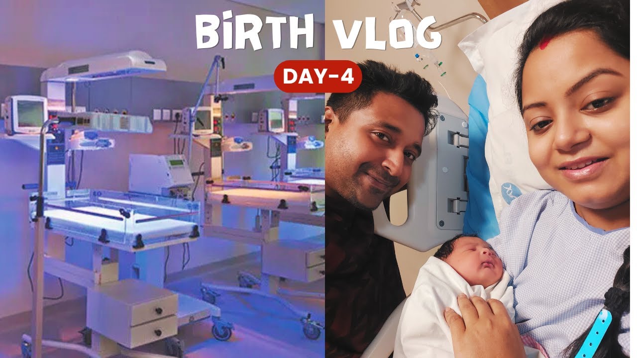 Most Stressful & Emotional Day At Bhagirathi Neotia Newtown | Birth Vlog - Day 4 | Bong Couple Diary