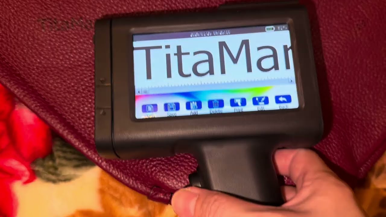 Unboxing HandHeld inkjet Printer Professional Smart Coding #bentsai #coding #solution 