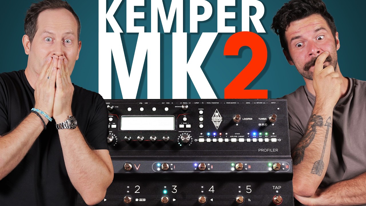 Kemper Profiler MK2 Demo | New Features, Upgraded processing, 7 Additional FX Slots