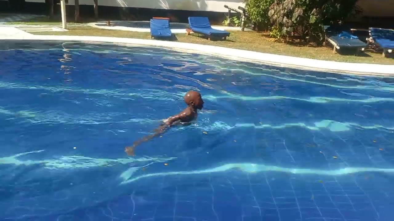 Then mum decides to surprise me.... I love swimming