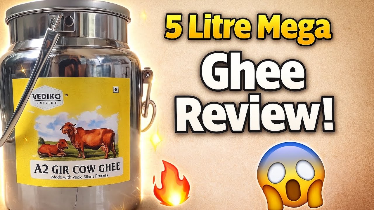 Vediko Origins A2 Gir Cow Ghee Complete Review 🔥 - Real User Experience | Full Honest Review | Hindi