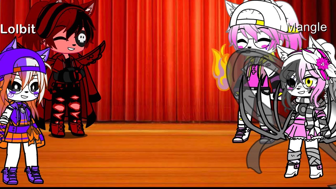 Singing battle! Ft.Foxy and Mangle vs Lolbit and Foxy