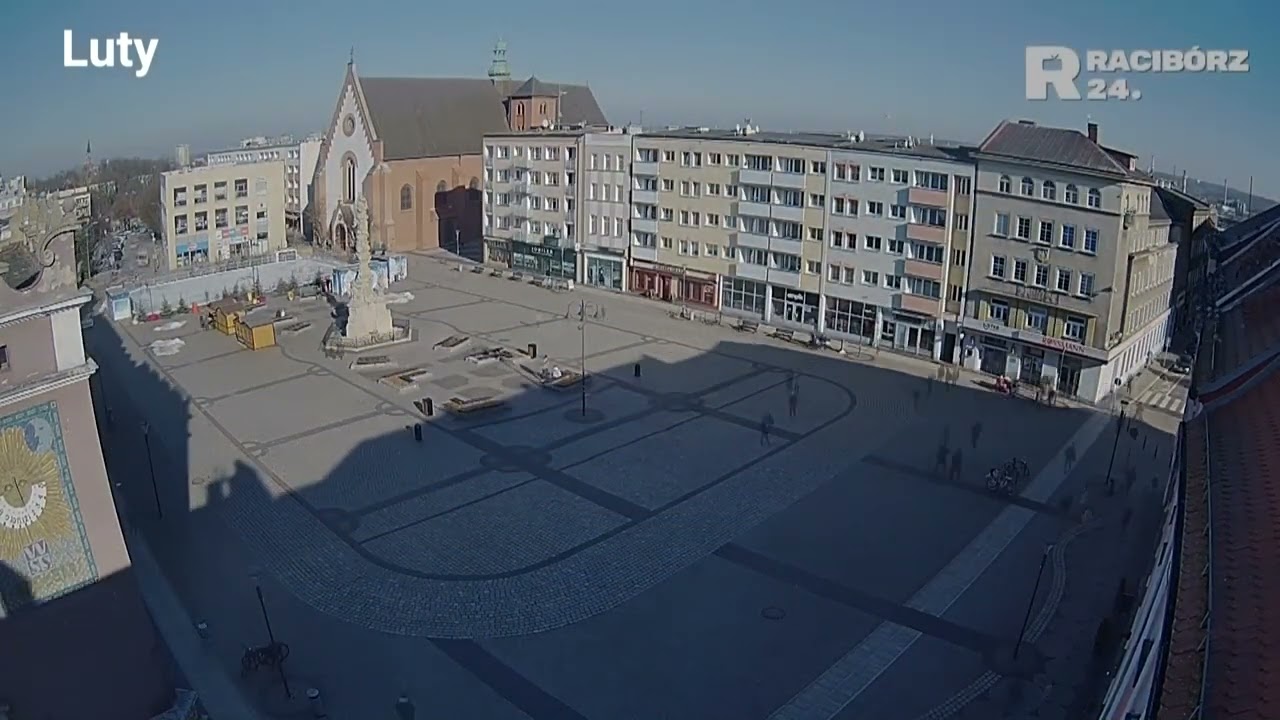 Luty 2023 - Raciborski Rynek - Timelapse