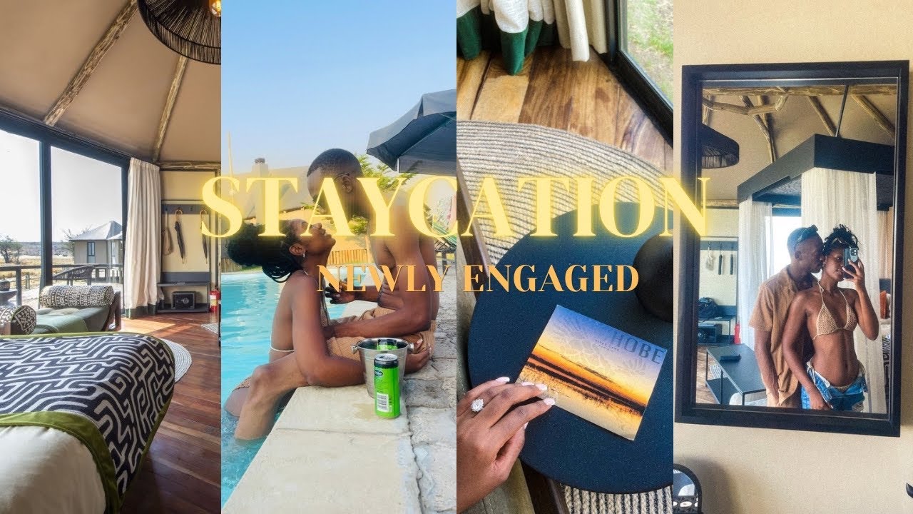 OUR FIRST STAYCATION AS A NEWLY ENGAGED COUPLE!