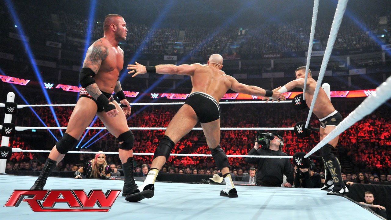 Рэнди Ортон против Сезаро: Raw, 13 апреля 2015 г.