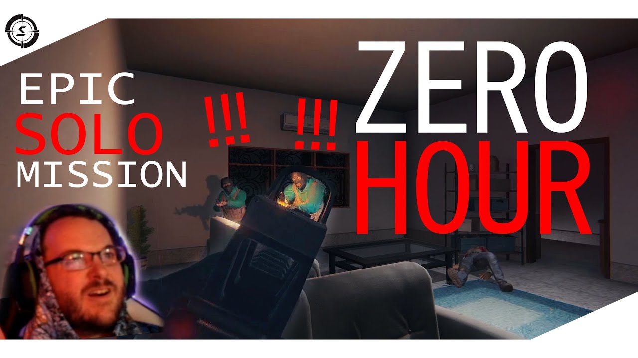 Real Epic Solo Clearing. ZERO HOUR tactical gameplay | 4K