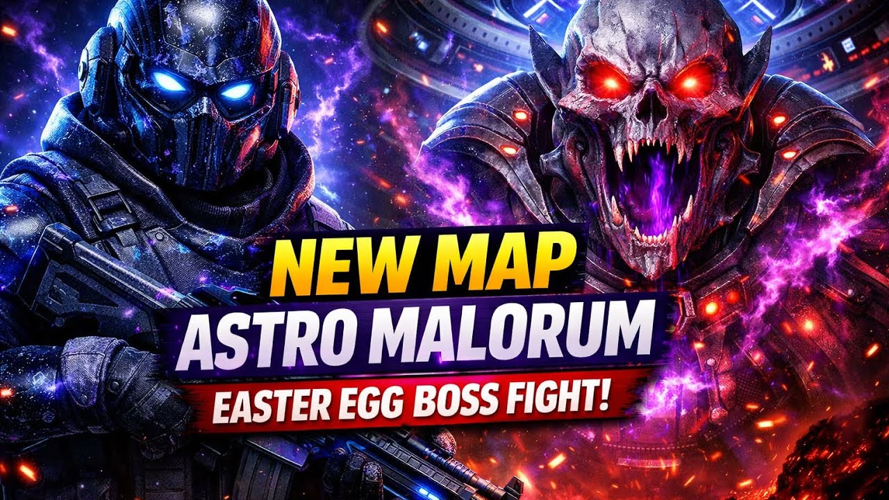 Call of Duty: Black Ops 7 Zombies New Map Astra Malorum Easter Egg Boss Fight Completion!!! 4K60