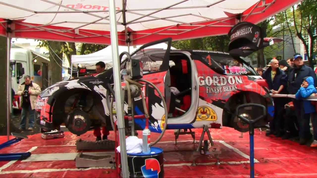 Rallye du Condroz 2013 Backstage By Loeb