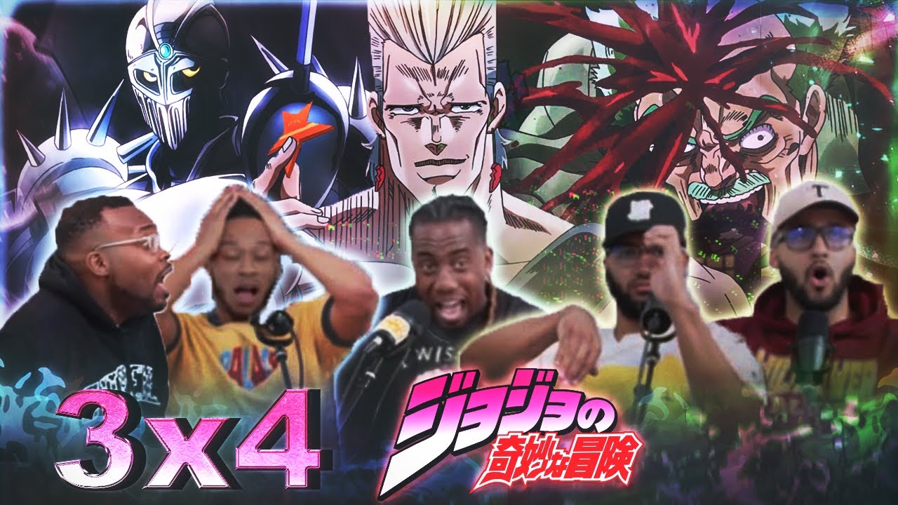 Jean Pierre Polnareff! JJBA Part 3 eps 4 