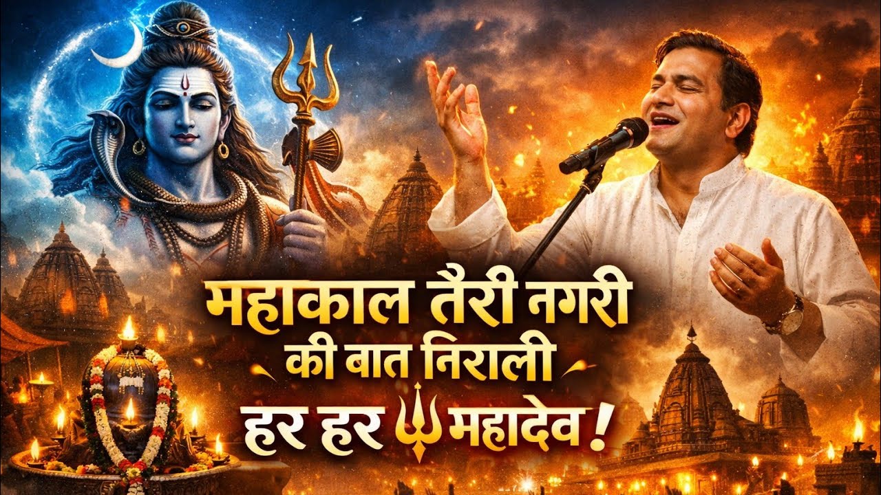 महाकाल तेरी नगरी की बात निराली | Powerful Shiv Bhajan 2026 | Har Har Mahadev 🔱