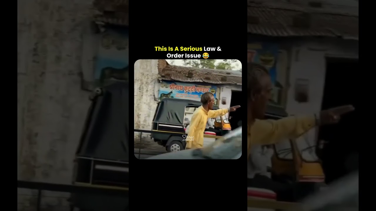 Serious Law & Order Issue! 😂 Water Tanker Fight Turns Into Epic Desi Comedy! #Shorts #Jaipur