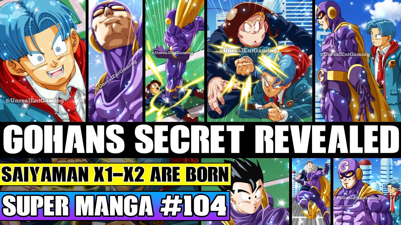 GOHANS SECRET REVEALED! The Origins Behind SaiyaMan X Dragon Ball Super Manga Chapter 104 Review