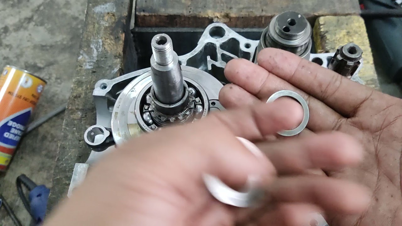 Wave110 jet3mm part 2 ( pasang gearbox )