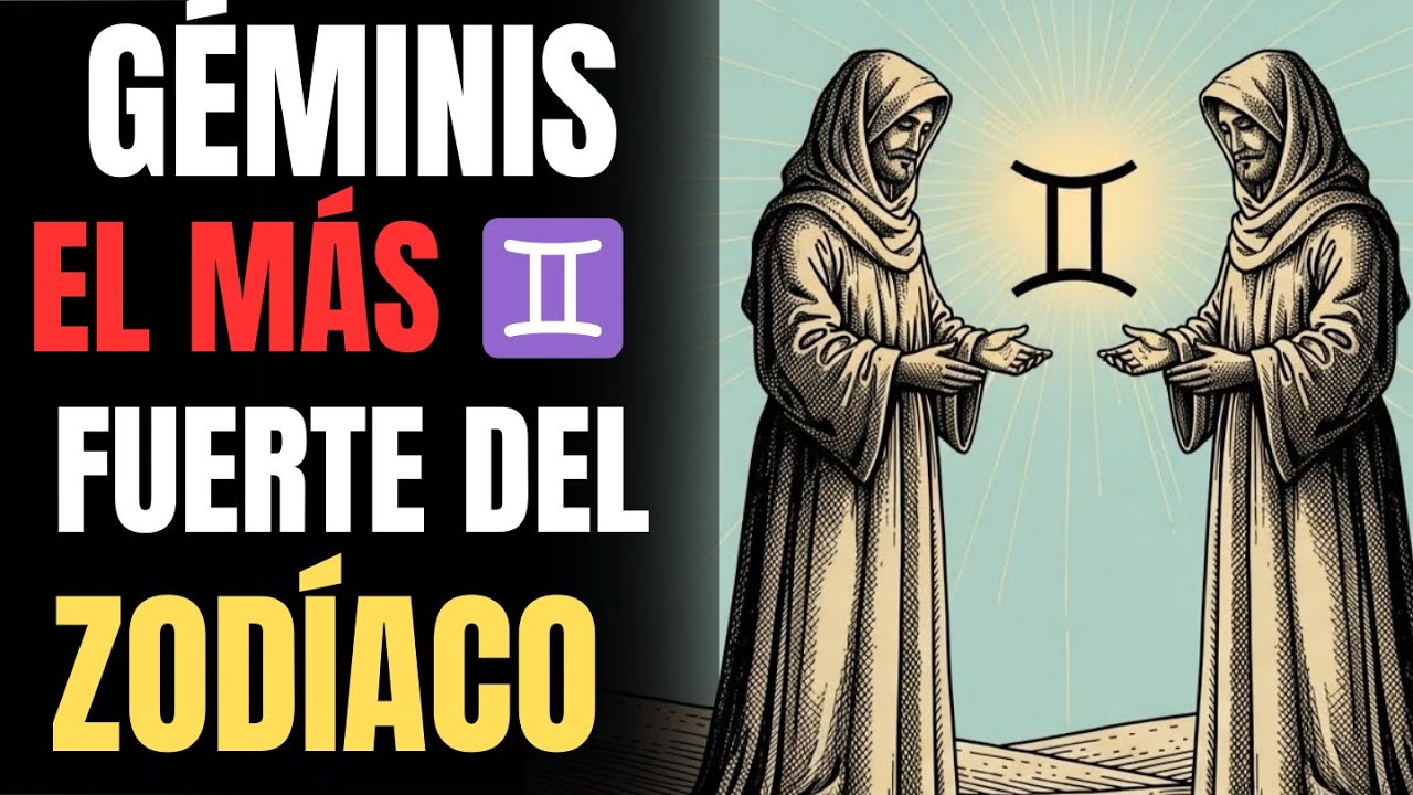 ¿Por qué GÉMINIS ♊ es el GUERRERO más fuerte del zodiaco? El signo que nunca se rinde