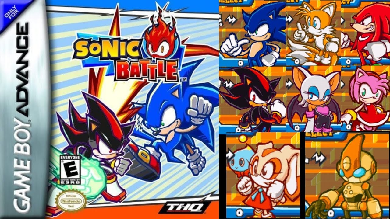 รวมสกิลทั้งหมดของตัวละครในเกมSonic Battle