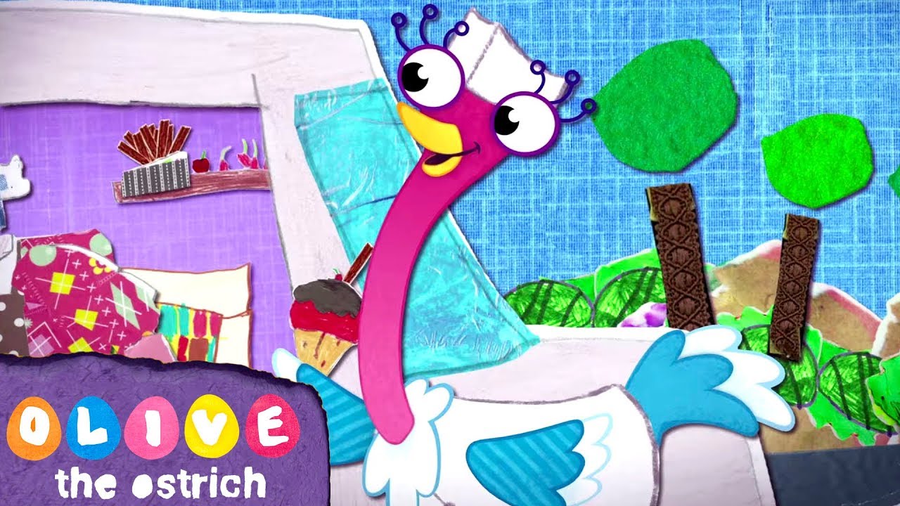 Olive the Ostrich - Ice Cream Party | Full Episode