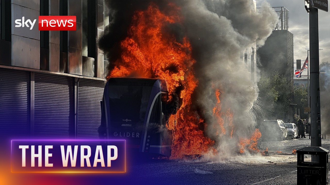 Protests and disorder in Belfast after knife attack | The Wrap